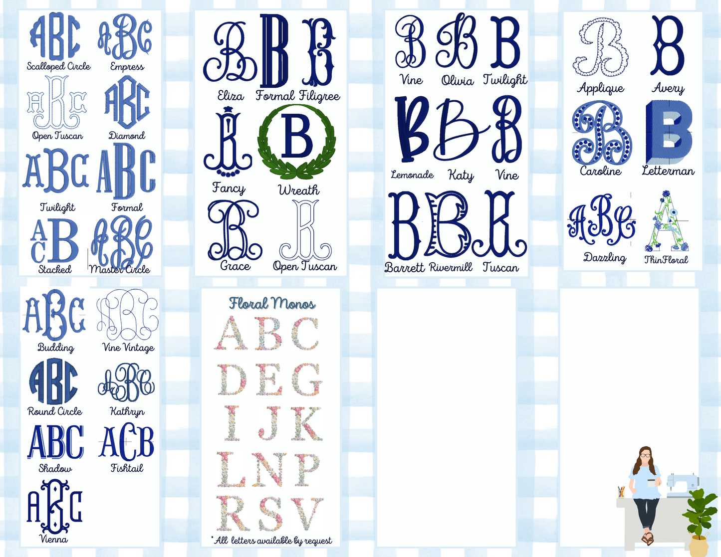 Monogram Embroidery Personalized Scalloped or Plain Trim Baby Girl Baby Boy GOWN
