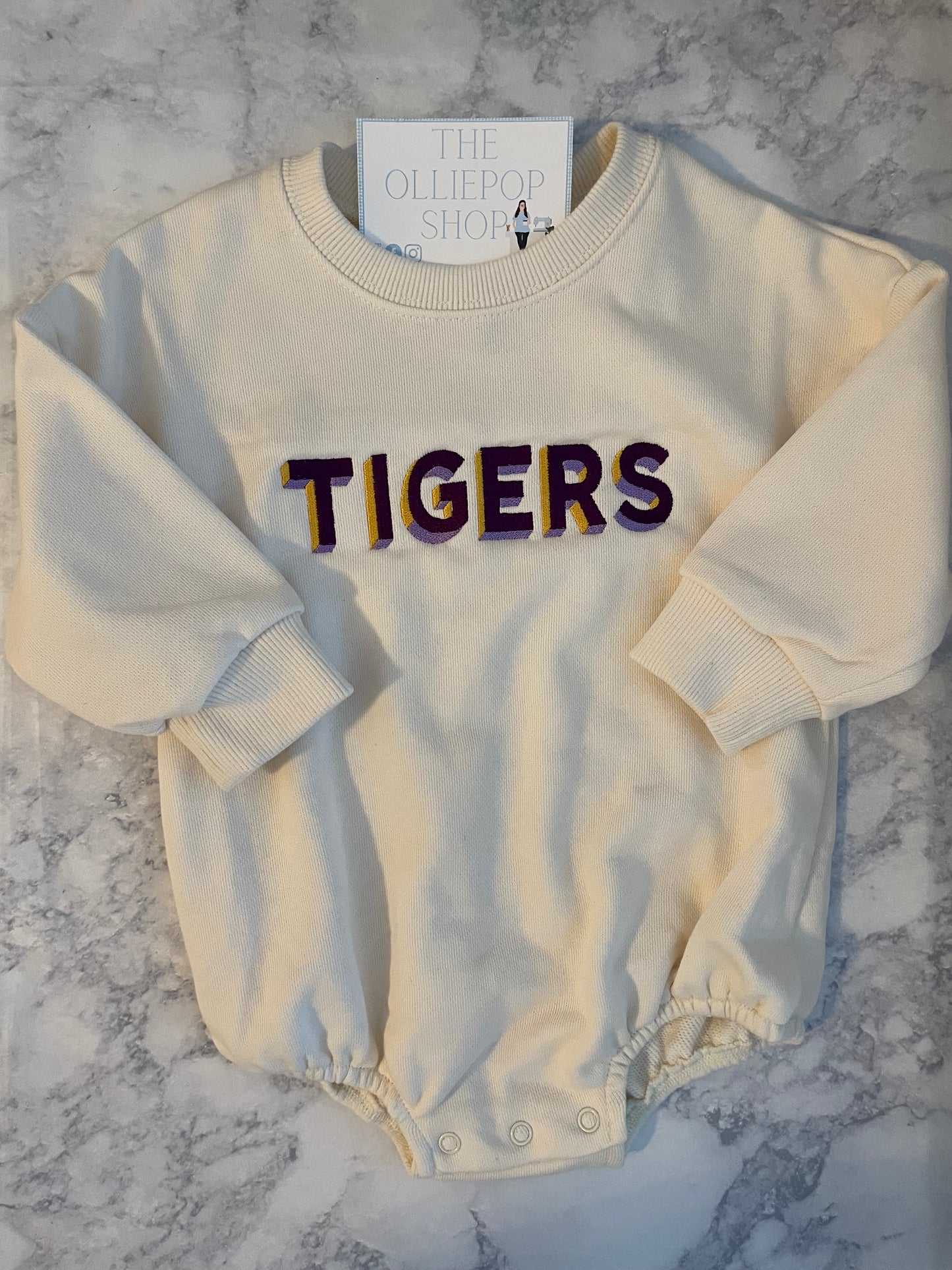 Unisex Sweatshirt Bubble Romper