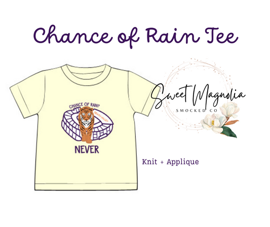 PO14 - Chance of Rain Tee - ETA: August to SMSC then you