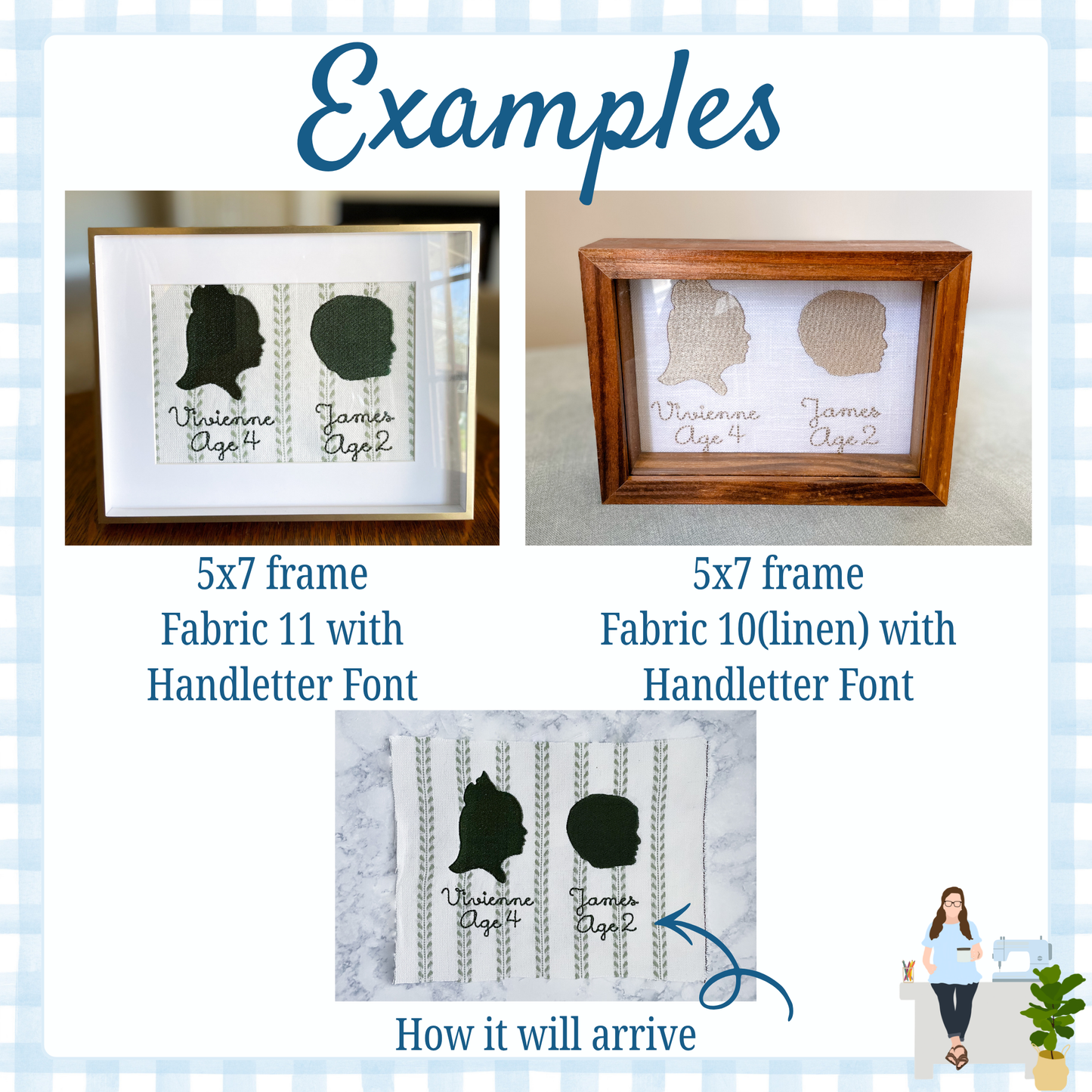 4x6 Portrait Single Silhouette