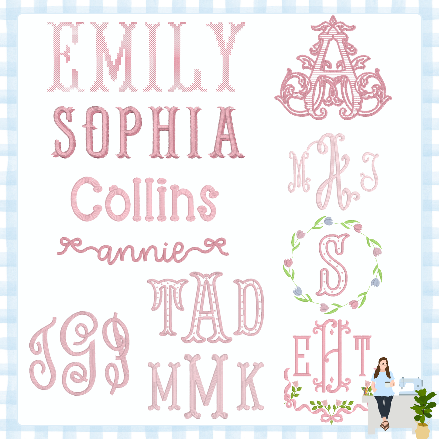 Woven Cotton Gingham Set Pre-Order