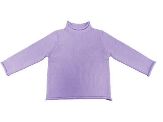 Rollneck Sweater - Lavender (Fits TTS)