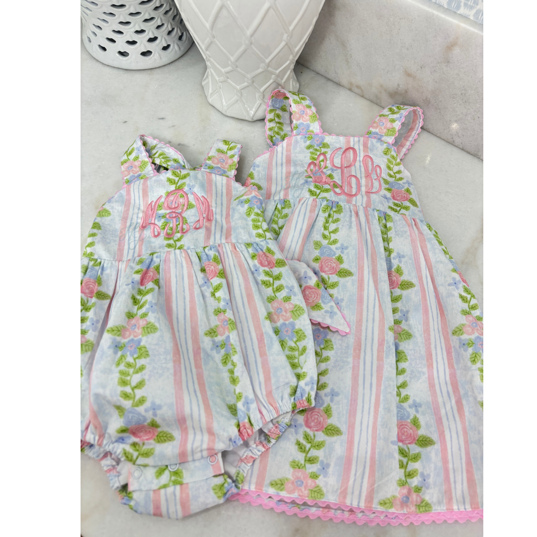 Hampton Rose Floral Sunsuit