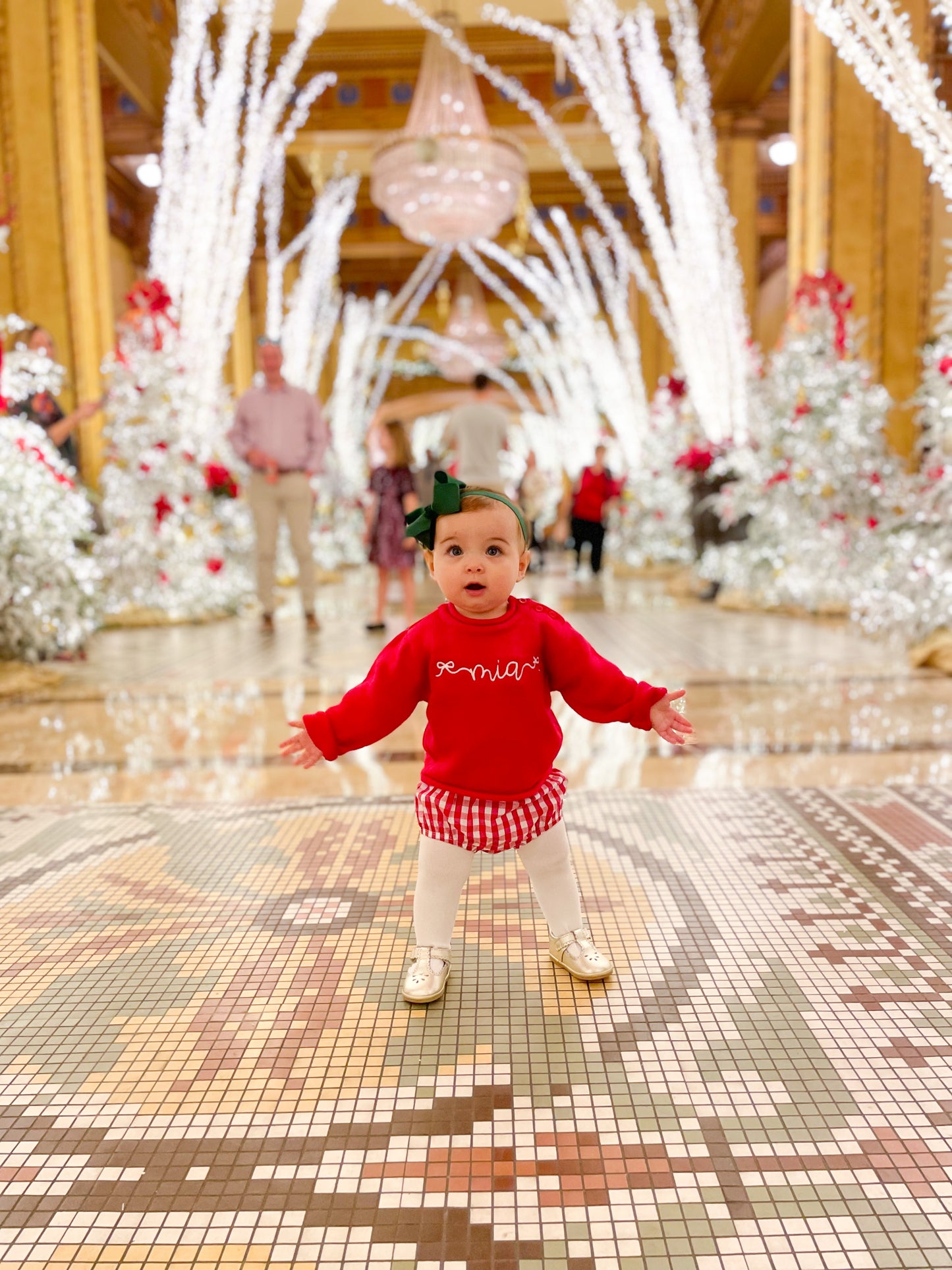 Bow Name Rollneck Button Neck Sweater