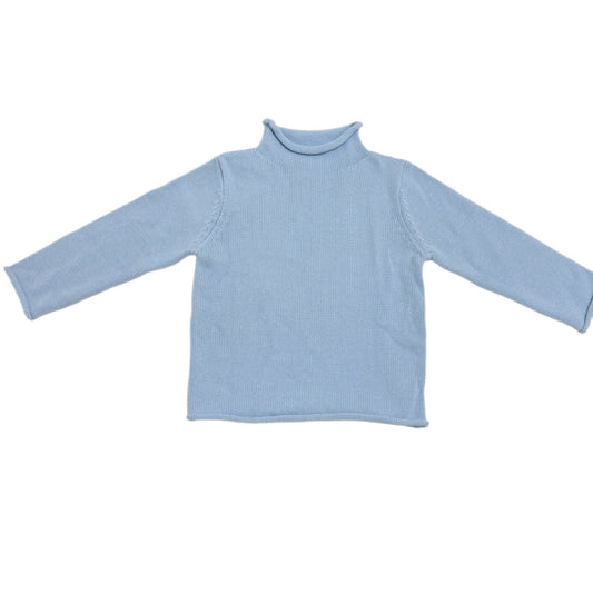 Rollneck Sweater - Baby Blue (Fits TTS)
