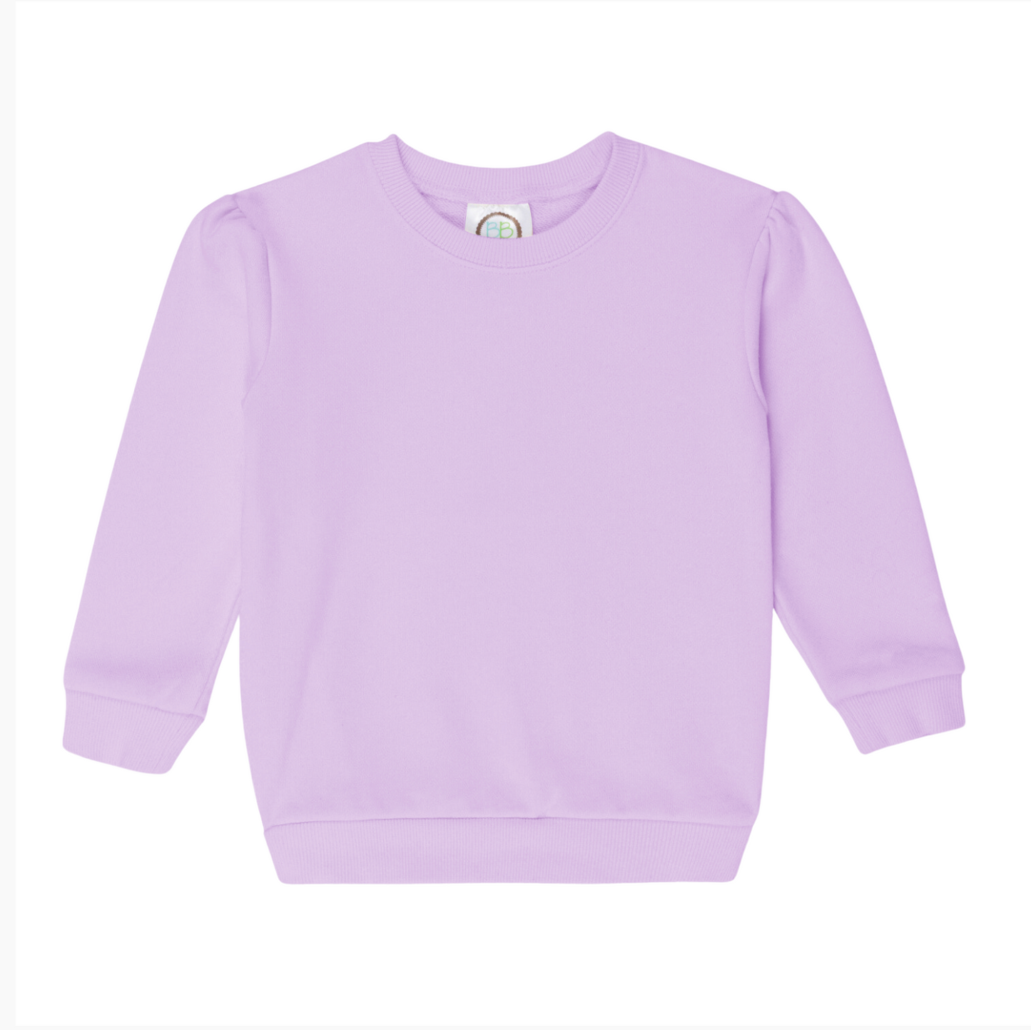 Girl's Puff Sleeve Sweatshirt