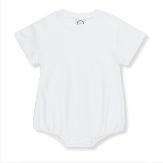 White Knit T-Shirt Bubble