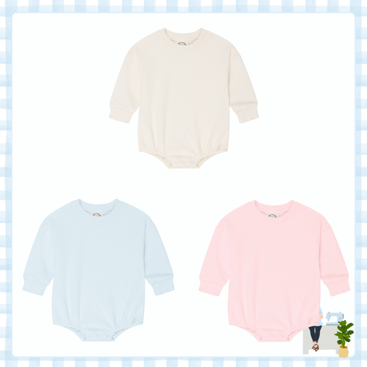 Unisex Sweatshirt Bubble Romper
